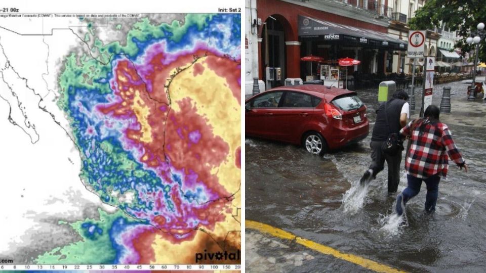 Podría provocar lluvias muy fuertes en varias partes de Veracruz
