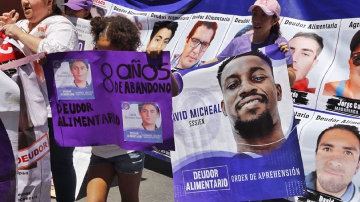 “Si la justicia no los alcanza, que la vergüenza sí”: madres exhiben a deudores  alimentarios