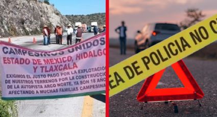 Autopista Arco Norte: Bloqueo de campesinos y hombre atropellado generan caos vial