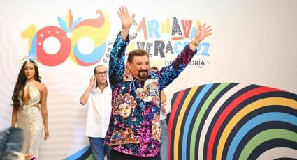 Esteban Rojano, rey del Carnaval de Veracruz 2024; así quedó conformada la corte