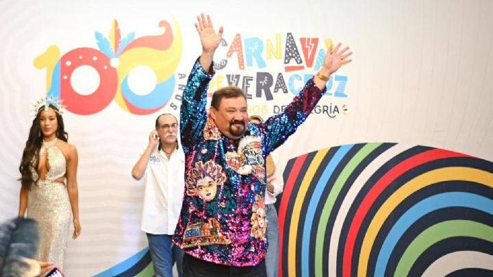 Esteban Rojano, rey del Carnaval de Veracruz 2024; así quedó conformada la corte