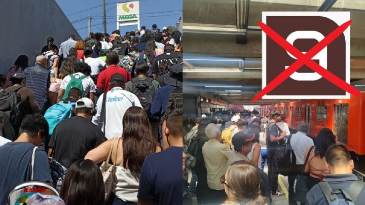 Metro Línea 9: Caos y desalojo de trenes en estación Chabacano