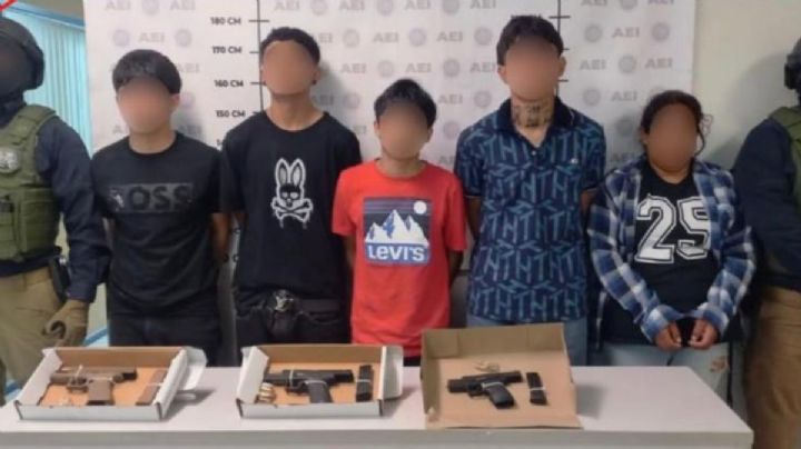 Detienen a 4 en Tecate; CJNG les pagaba 3,000 por narcomanta y 5,000 por homicidio