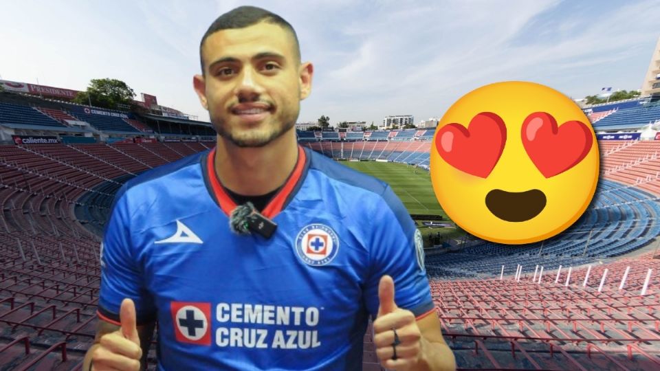 El delantero griego se ha enamorado de la afición de Cruz Azul