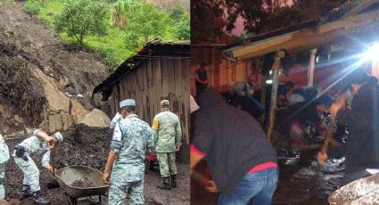 Familias de Rafael Delgado regresan a sus viviendas tras deslaves por lluvias