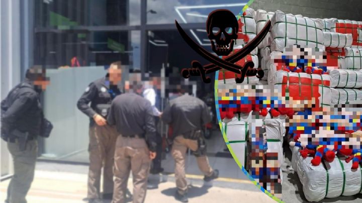 Decomisan piratería en plaza inaugurada hace 8 meses en Mineral de la Reforma