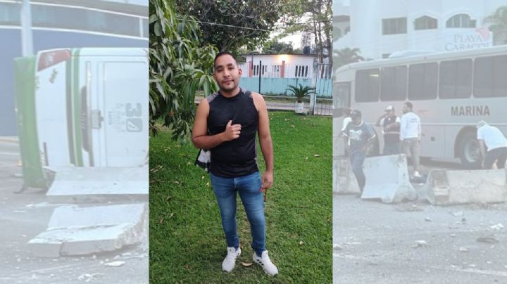 26 puntos en la cabeza le dieron a mi esposo: Omar, víctima del accidente del Saeta