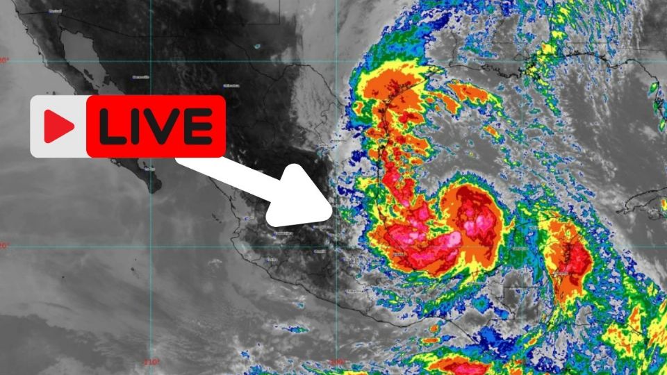 Tormenta Tropical Alberto en vivo. Aquí puedes ver su trayectoria al momento