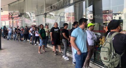 Ya larga fila para votar en casilla especial en la Central Camionera de León