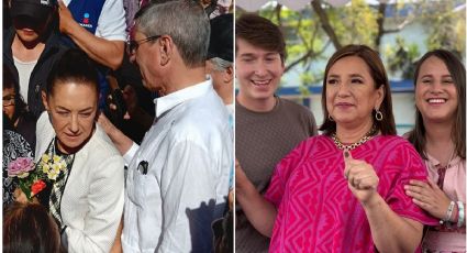 Sheinbaum, Gálvez y Máynez; candidatos a la presidencia salen a votar