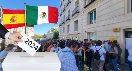¿Cómo es votar en el extranjero? Hidalguense reporta caos en las urnas de Madrid, España