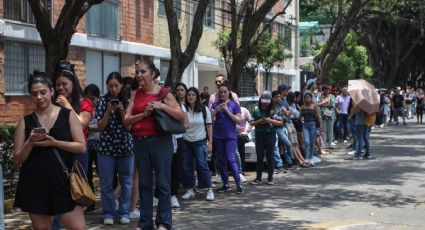 Benito Juárez: Capitalinos esperan casi dos horas formados para emitir su voto