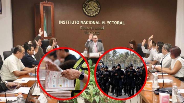 Partidos de Veracruz denuncian ante el INE robo de boletas y detenciones