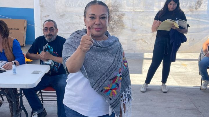 Lorena García espera que sea pacífico el cierre de los comicios