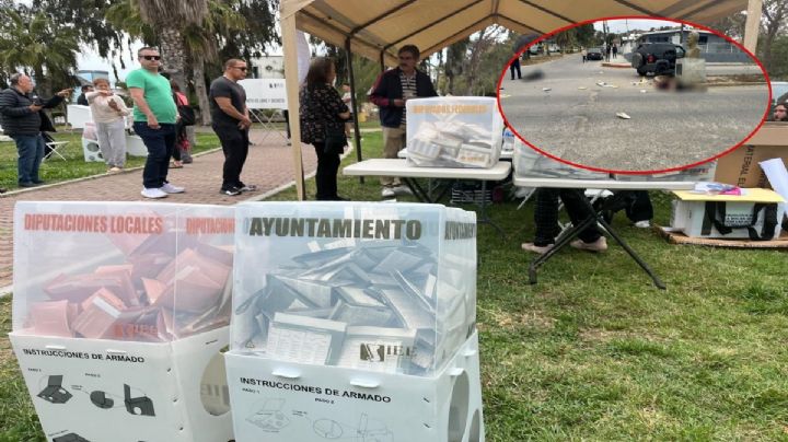 Elecciones en Baja California: Roban casilla a punta de pistola en Tijuana y asesinan a pareja