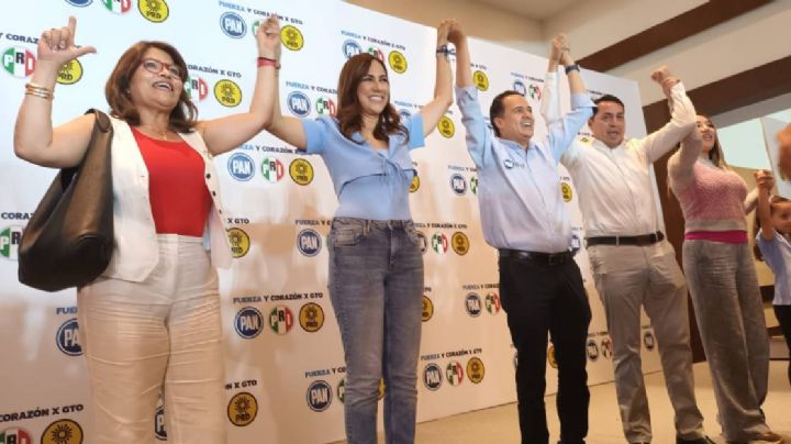 Libia Dennise se proclama ganadora a la Gubernatura de Guanajuato