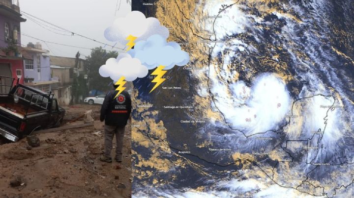 Los 8 municipios de Veracruz con más lluvia con impacto de tormenta Alberto hoy 20 de junio