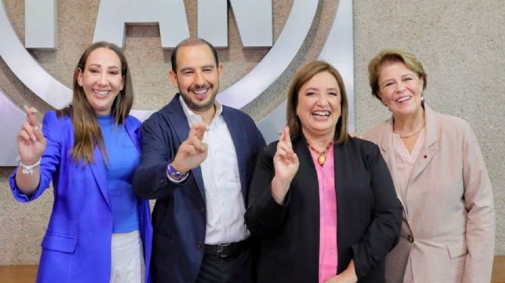 Xóchitl Gálvez y Marko Cortés liman asperezas: “Quedamos en dialogar en un tono más suave”