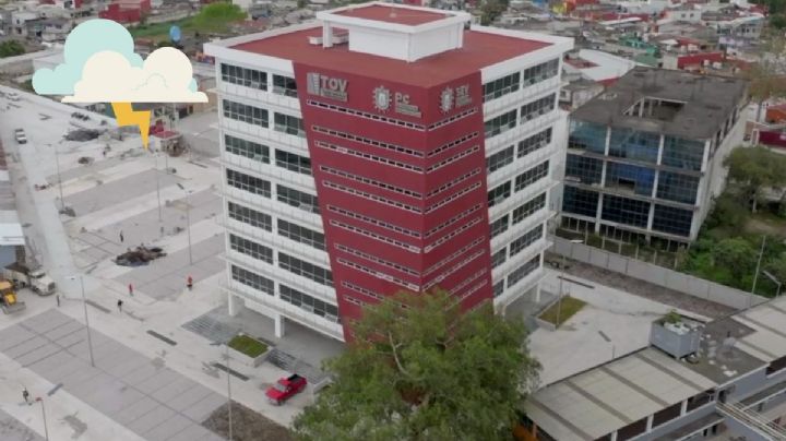 Lluvias de tormenta Alberto provocaron filtraciones en la nueva Torre Orgullo Veracruzano