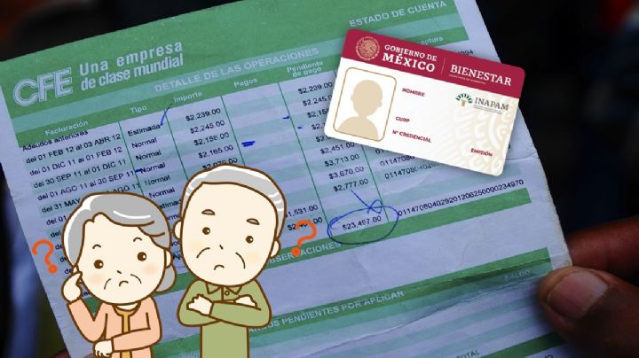 Tarjeta INAPAM y CFE: ¿Qué pasará con el descuento en el recibo de luz de los adultos mayores?
