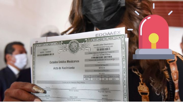 Así debe ser el nuevo formato del acta de nacimiento ¿ya lo tienes?