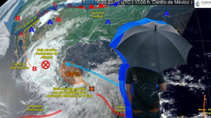 Tormenta Tropical Alberto se degrada, pero seguirán lluvias en Hidalgo este viernes