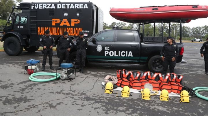 Policía Ribereña, así se prepara la CDMX para temporada de lluvias