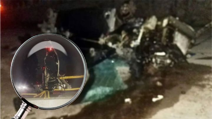 Por exceso de velocidad, conductor parte su vehículo contra un puente; sobrevive