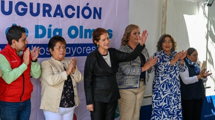 Angélica Moya inaugura Casa de Día para Adultos Mayores en Naucalpan