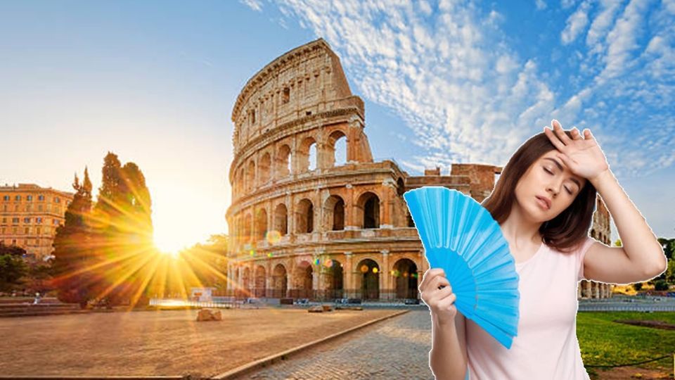 Arde Roma: Temperaturas alcanzan 50° en el Coliseo y la plaza de San Pedro del Vaticano