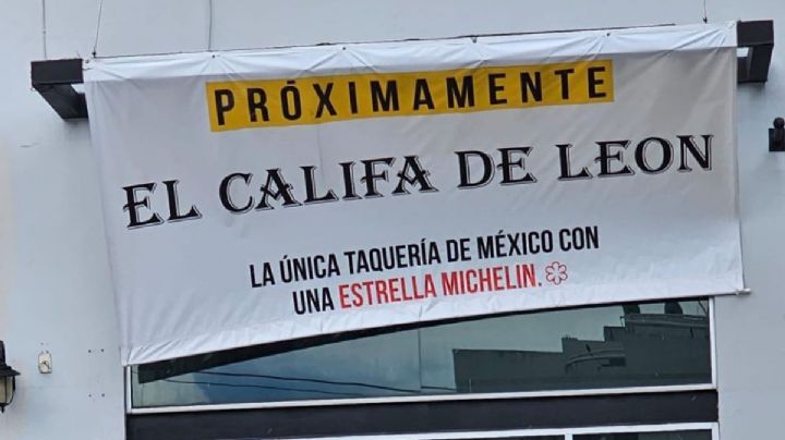 Llega la famosa taquería El Califa de León, estrella Michelín