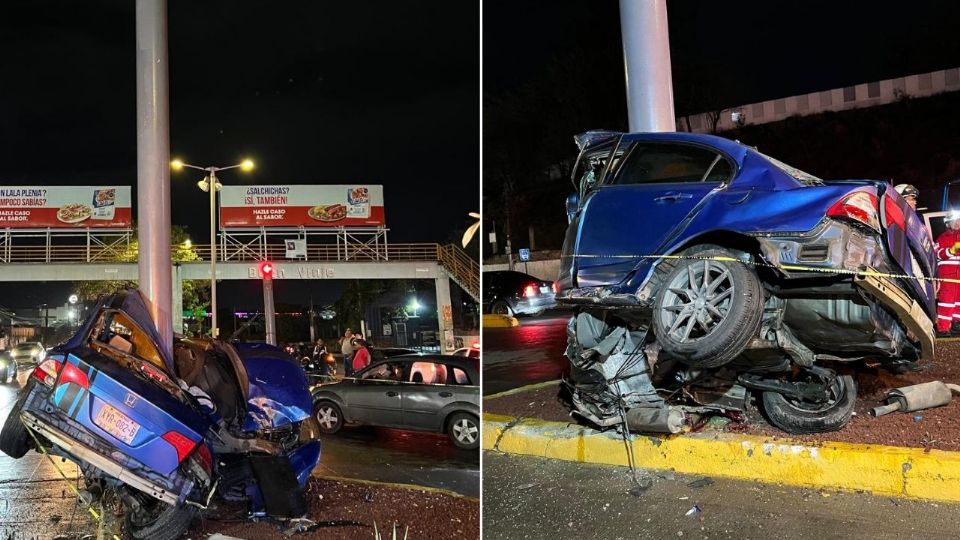 Solo viajaba el conductor que murió al instante.