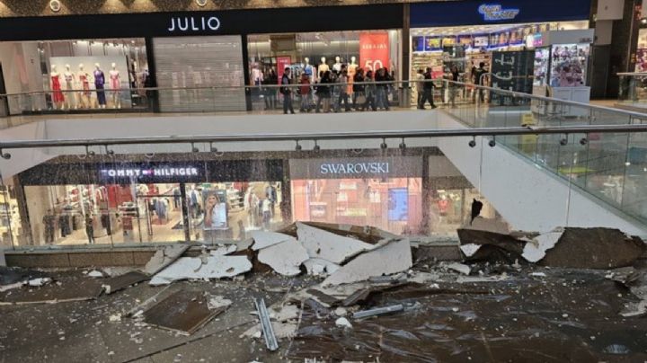 Parque Lindavista: lluvias causan daños en la plaza comercial