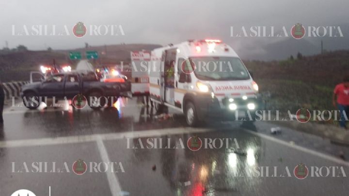 Accidente en autopista Orizaba - Puebla deja una persona sin vida y lesionados
