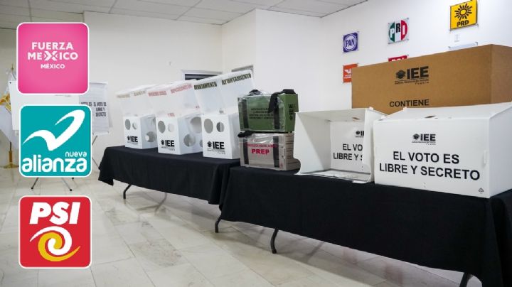 Coaliciones en Puebla mantienen con vida a partidos locales; PRD desaparece