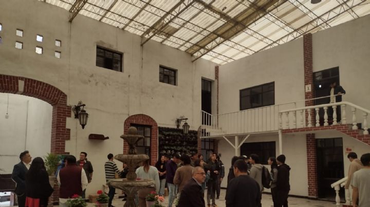 Agua se filtra por instalaciones eléctricas en la Escuela de Música de Hidalgo