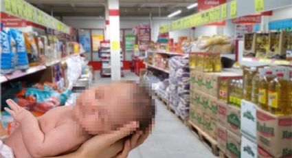 Mujer guatemalteca abandona su bebé en una tienda 3B de Pachuca