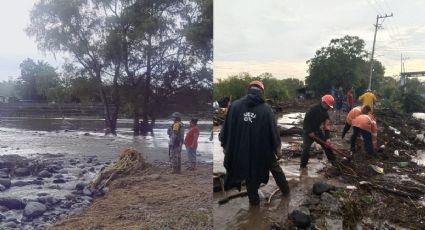 Fuertes lluvias en Veracruz dejan 3 personas sin vida; 1 se electrocutó