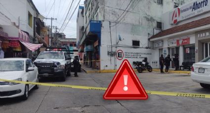 En asalto armado, disparan conta hombre en el centro de Minatitlán