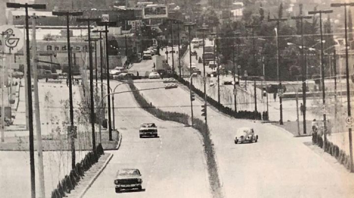Así era antes el bulevar Insurgentes ¿Lo recuerdas?