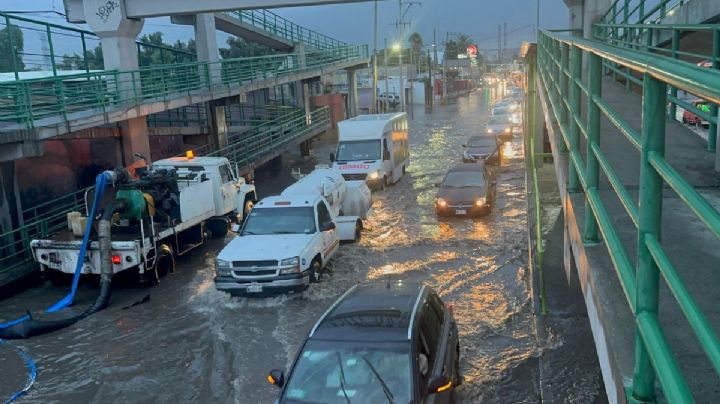 Ecatepec: Lluvias continúan en el Edomex y provocan afectaciones por segundo día
