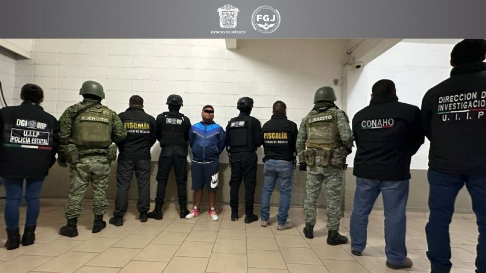 Detenido presunto líder de organización criminal que operaba en el Valle de Toluca