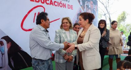 Padres de familia reconocen el trabajo del alcalde Tony Rodríguez