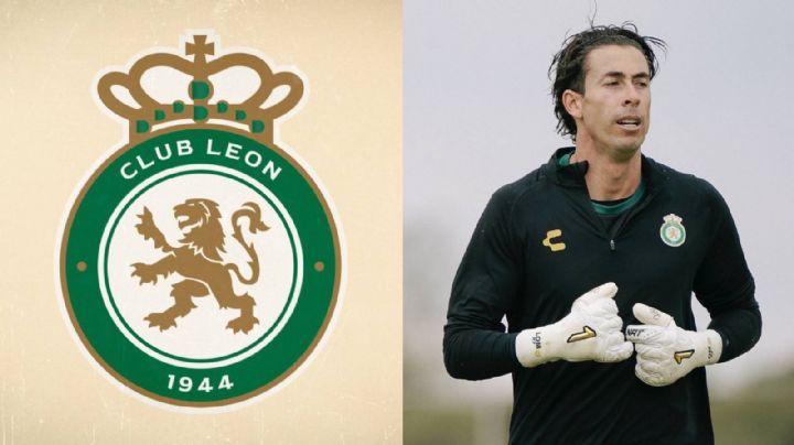 León presume su nuevo escudo para el Apertura 2024