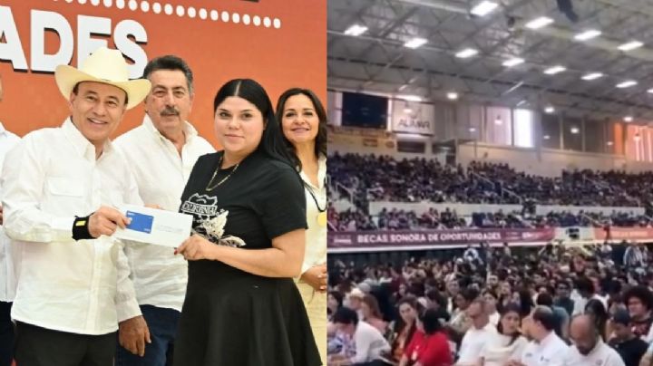 Narcocorrido ambienta entrega de becas universitarias del gobierno de Sonora | VIDEO
