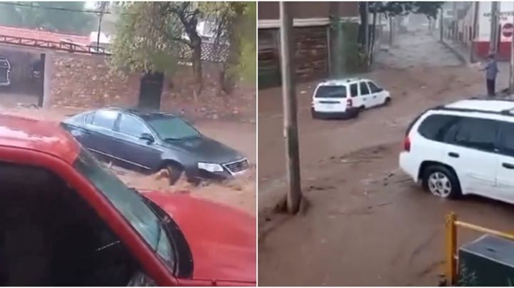 Nogales: Tormenta sorprende con inundaciones y destrozos
