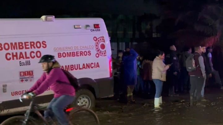 Emergencia en Chalco: Muere joven electrocutado durante lluvias