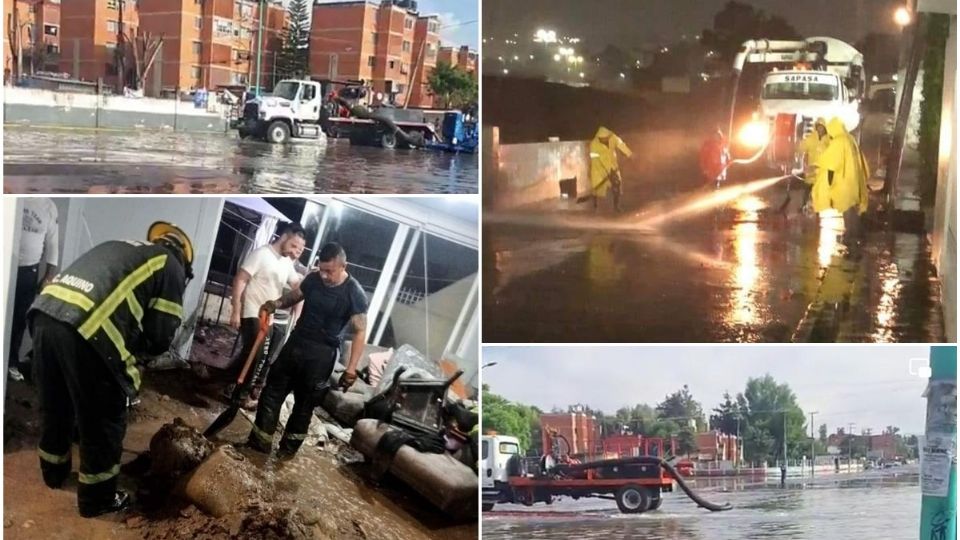 Más de 65 viviendas afectadas en Cuautitlán Izcalli por inundaciones