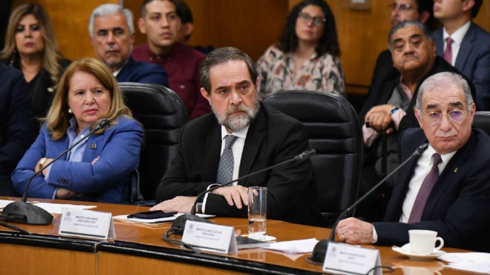 Los ministros de la SCJN: Loretta Ortiz; Jorge Mario Pardo; y Alberto Pérez Dayán