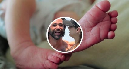 ¡Bienvenido Milo! Michelle Renaud y Matías Novoa ya son papás; esta es la primera foto de su bebé